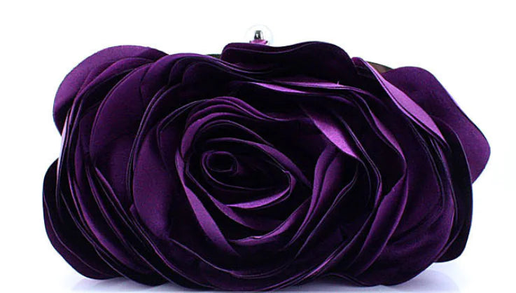 Floral Evening Handbag, Cute Dress Clutch Bag